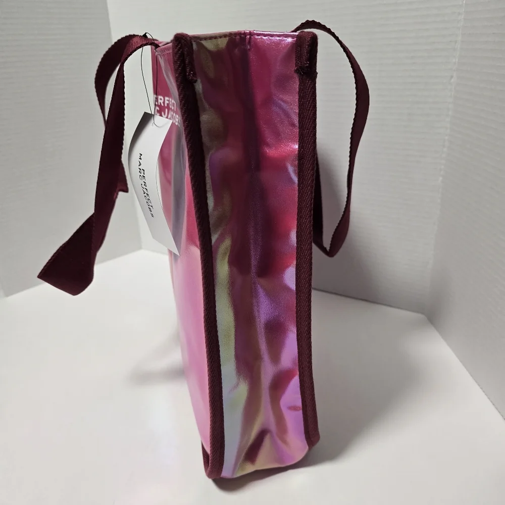 Marc Jacobs Iridescent Pink Tote Bag - Picture 4 of 11